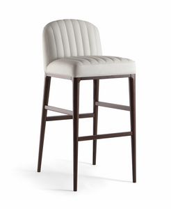 PARIGI BAR STOOL 038 SG, Tabouret aux formes raffines