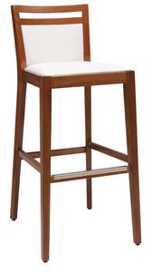 SG 4472 / CI, Tabouret rembourr en bois, avec diffrentes finitions, pour la barre