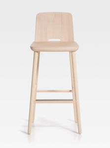 Tablet, Tabouret design contemporain en bois