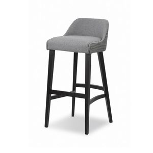 Uma SGA, Tabouret moderne, en bois, rembourr