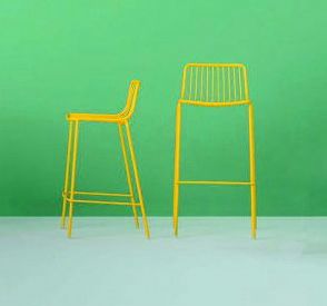 3658 Nolita, Tabouret en mtal peint