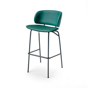 Giulia SGA, Tabouret moderne en mtal, avec rembourrage