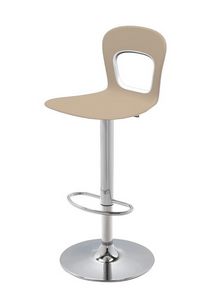 Blog Stool 145 A, Design, pivotant, tabouret réglable, avec siège en plastique