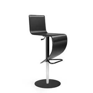 Stella SG, Tabouret avec base ronde en acier chrom