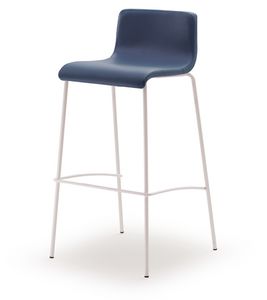 SG 353, Tabouret fixe avec assise en bois