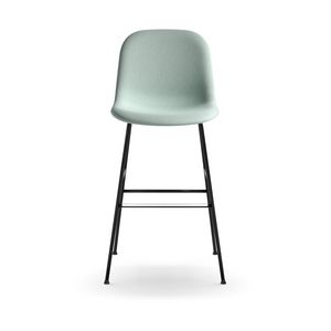 Mni Fabric ST-4L/ns, Tabouret en mtal rembourr, design moderne