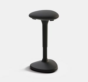 Tan, Tabouret avec r�glage en hauteur par v�rin � gaz