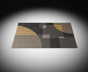 Illusion Black Art. ETA002, Tapis  motifs gomtriques