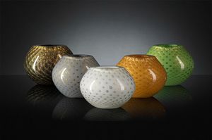 Mocenigo Vase Sphere, Vase en verre de Murano