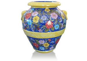 Orcio Prato, Pot avec dcorations florales