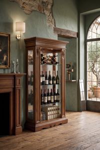 Art. 1463V2, Vitrine de style classique, avec chapiteaux sculpt�s