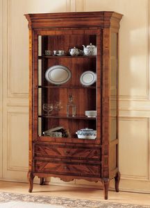 Art. 903, Vitrine en bois dcor, style '800 franais