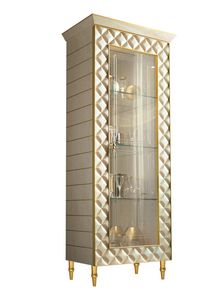 SIPARIO vitrine 1, Vitrine de luxe classique avec des losanges dcoratifs