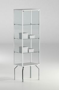 ALLdesign plus 51/17P, Vitrine pour magasin, avec profils en aluminium