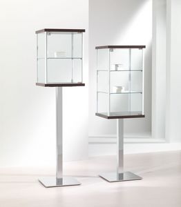 ALLdesign 2/PF - 3/PF, Vitrine en verre, vitrines, magasins de Contemporary Showcase, Accueil, expositions