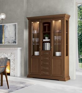 Art. 9205, Vitrine en bois pour salles � manger �l�gantes