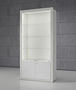 Quadratum Frame QF/SA, Vitrine modulaire avec clairage LED intgr