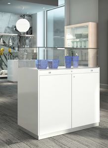 Quadratum Q/100L, Vitrine ouvrable d'un ct