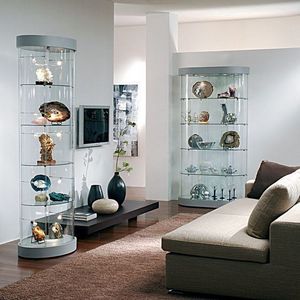 Top Line 9 mod.9, Exposants, vitrines en verre, base de miroir, pour les commerces