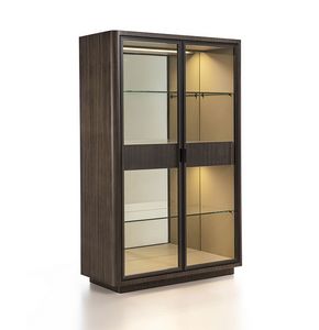 VE50 Dafne vitrine avec tiroirs, Vitrine avec tiroirs au design linaire lgant