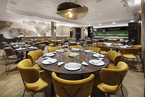 Caf� Lugano Hotel HCC ST Moritz - Barcelone, Espagne