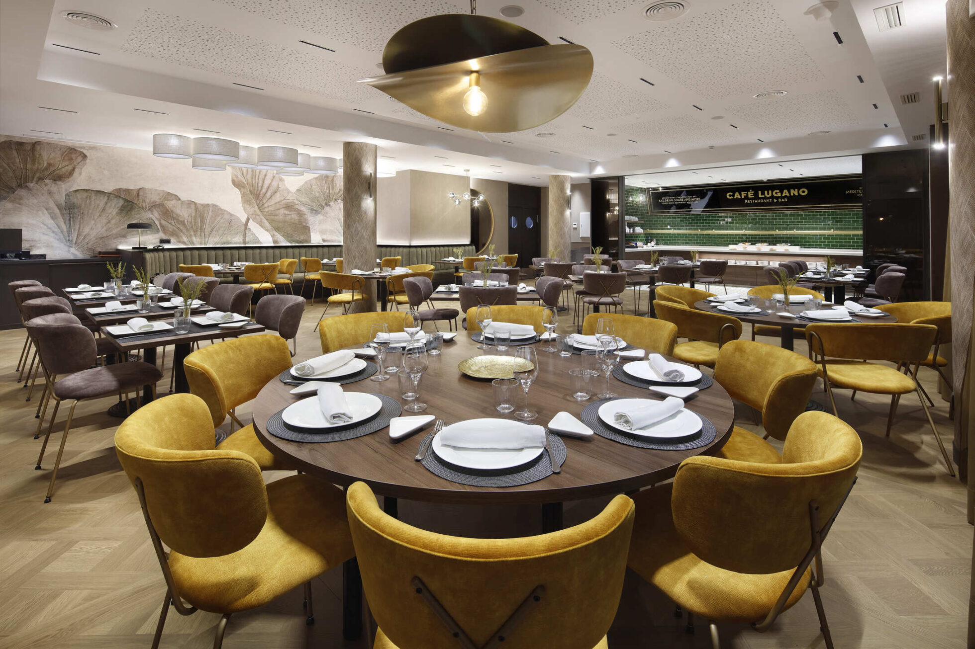 Caf� Lugano Hotel HCC ST Moritz - Barcelone, Espagne