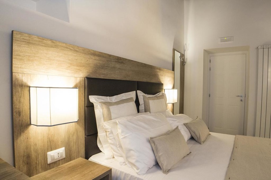Meubles de chambre d'h�tel � Naples, Italie
