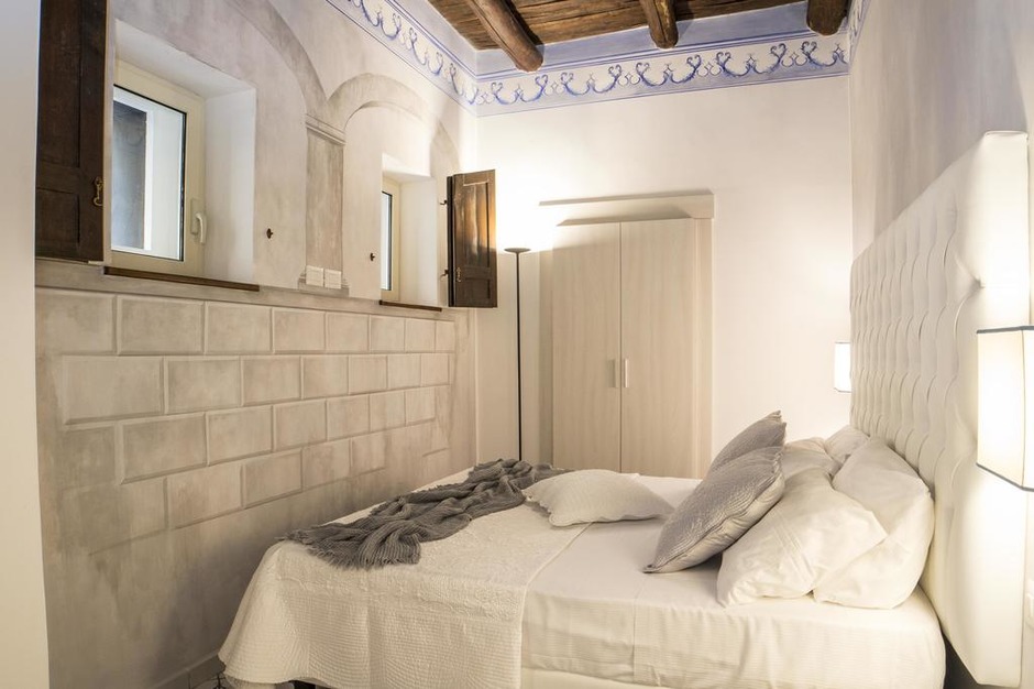 Meubles de chambre d'h�tel � Naples, Italie