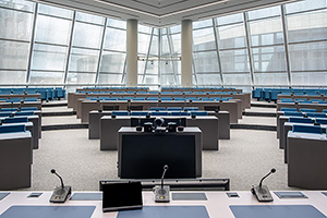 Salle 1 du Conseil de l'Europe  Strasbourg